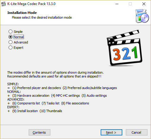 Windows 10 codec pack 2.1.4